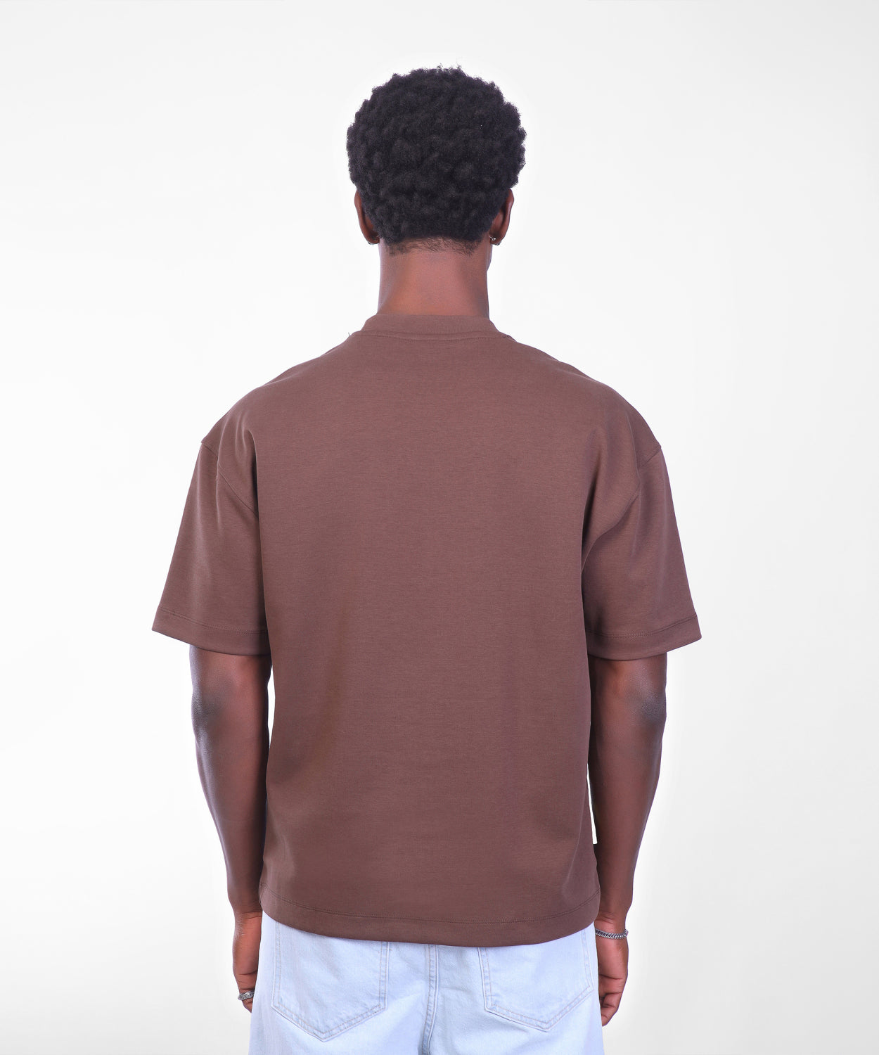 Basic Catch Boxy-Fit T-Shirt
