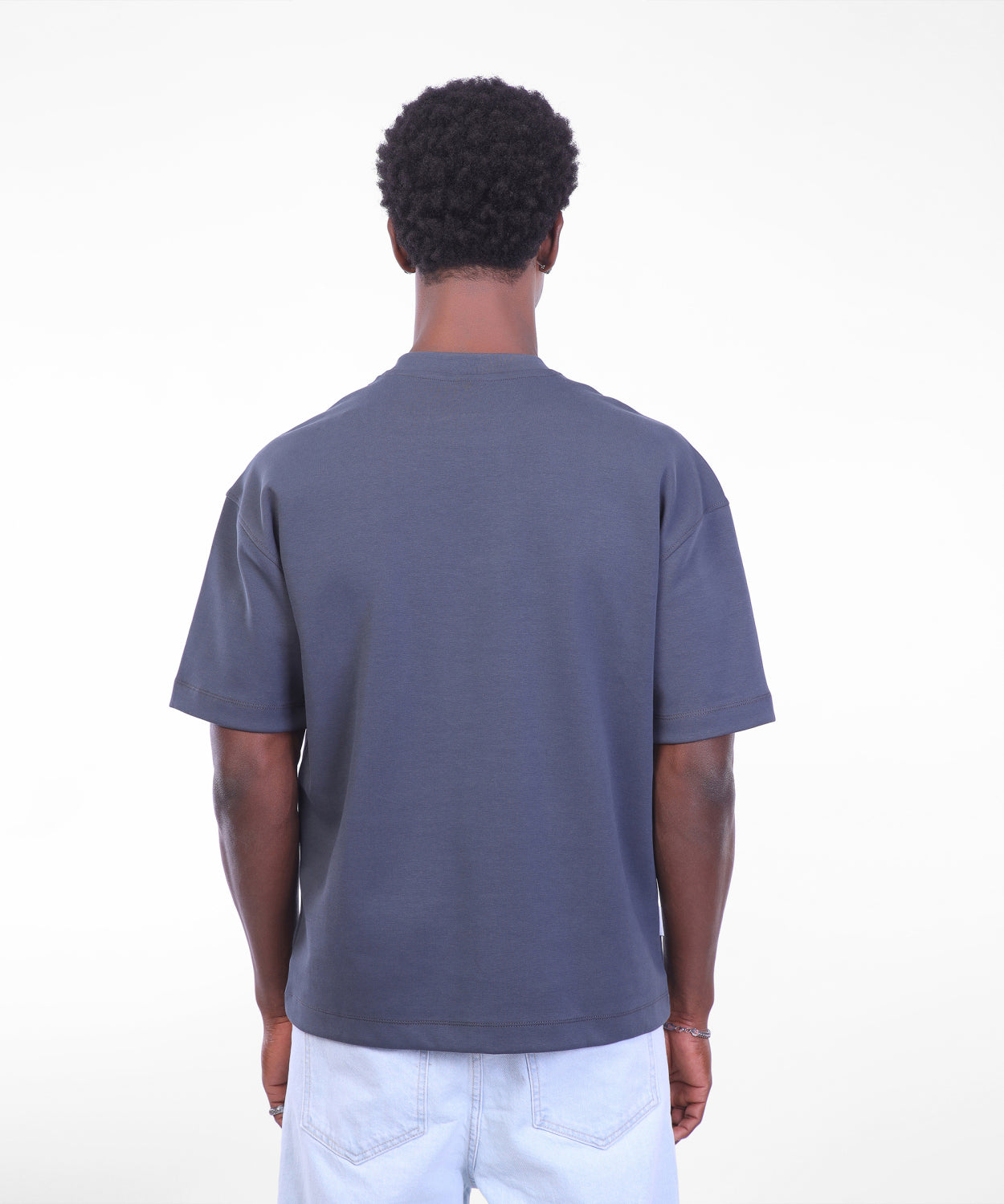Basic Catch Boxy-Fit T-Shirt