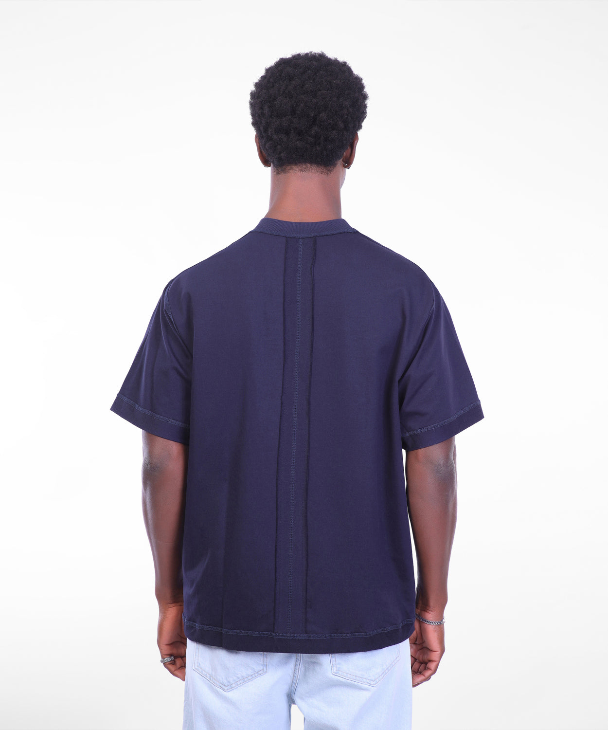 Basic Catch Boxy-Fit T-Shirt