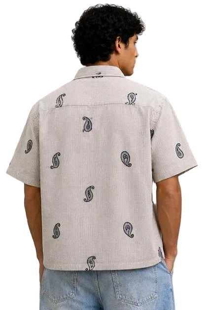 Printed Box Fit Shirt