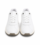 Minimal Lace-Up Casual Sneakers Dotted