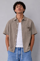 Chrome Youth Box Fit Printed Shirt