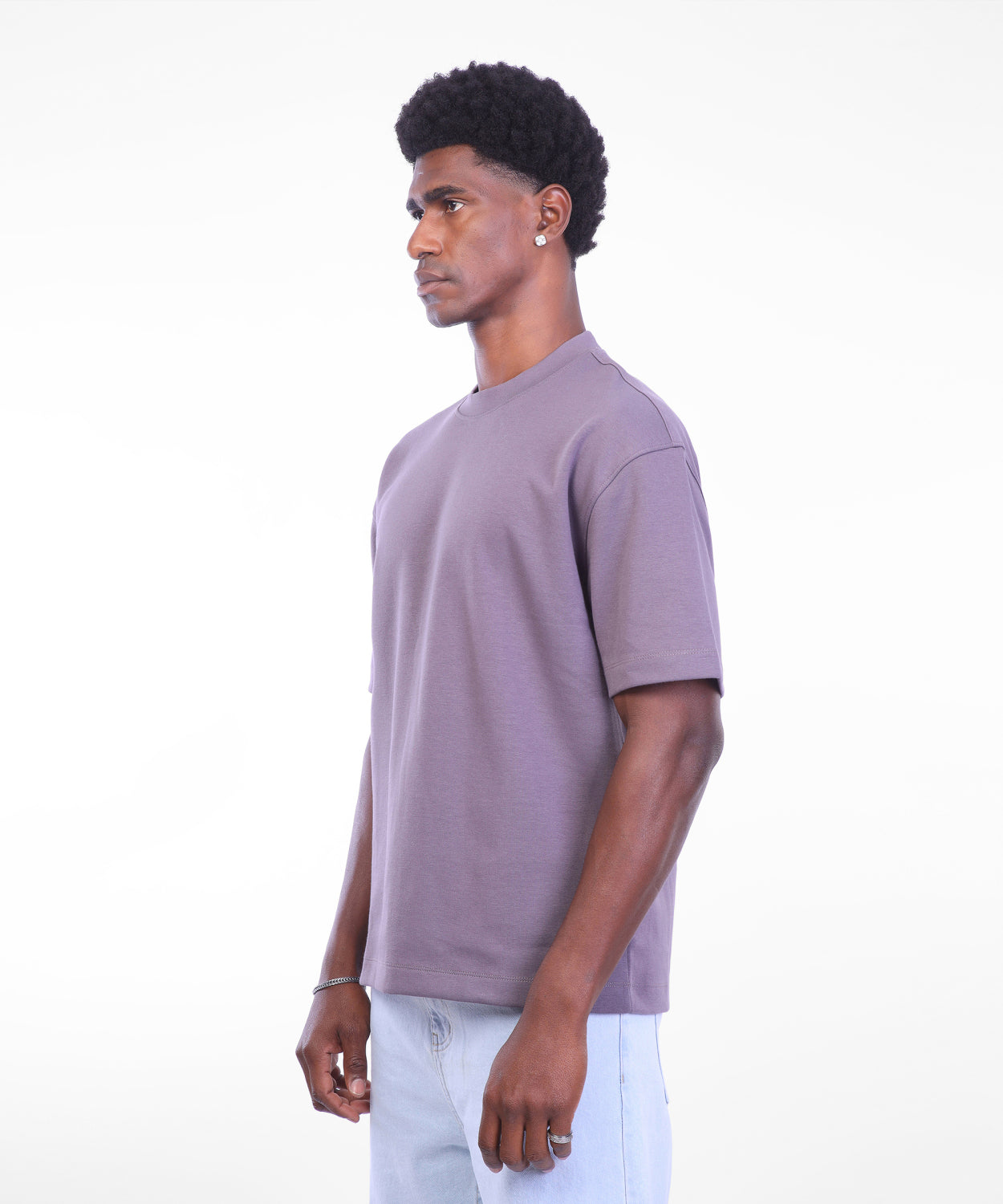 Basic Catch Boxy-Fit T-Shirt