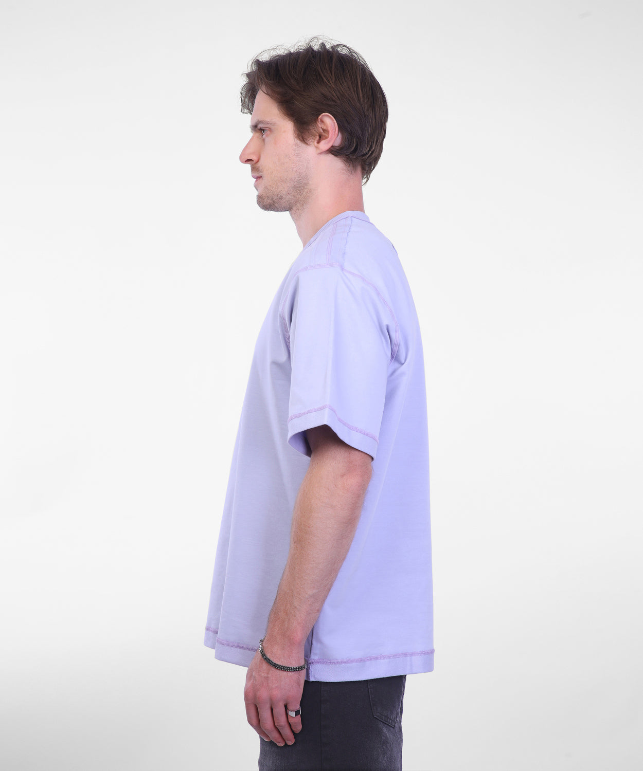 Basic Catch Boxy-Fit T-Shirt