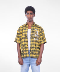 Printed Shirt In Yellow