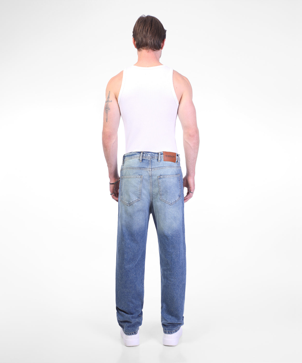 Denim Catch In Washed Blue