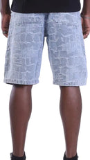 Textured Premium Denim Shorts