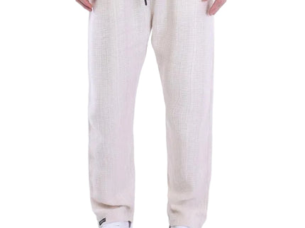Textured Relaxed Fit Drawstring linen