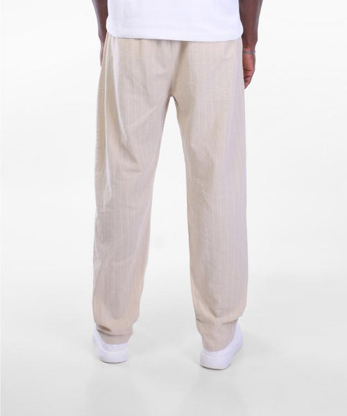 Pinstripe Relaxed Fit Drawstring Pants