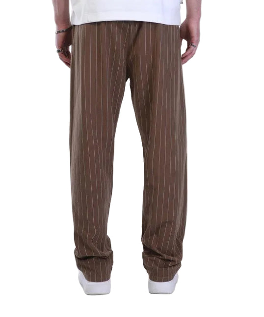 Pinstripe Relaxed Fit Drawstring Pants