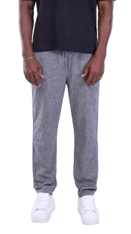 Minimal Slim Fit Textured Pants