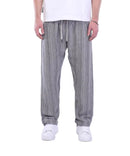 Textured Relaxed Fit Drawstring Pants