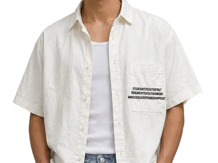 Fragments Box Fit Printed Shirt