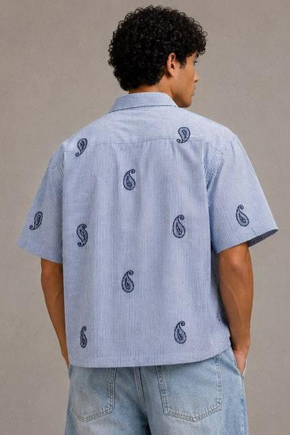 Printed Box Fit Shirt