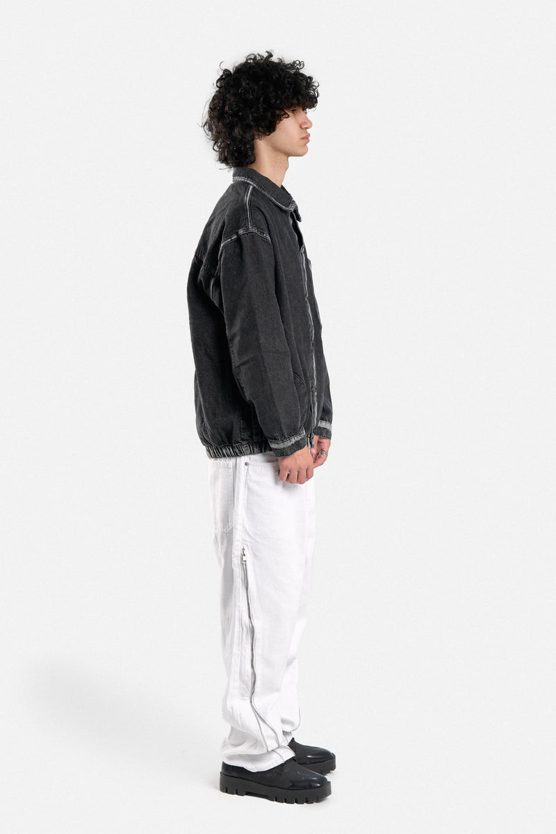 JEANS CHEMISE WITH POCKETS