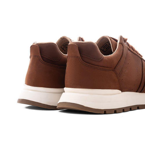 Brown Sneaker White Sole