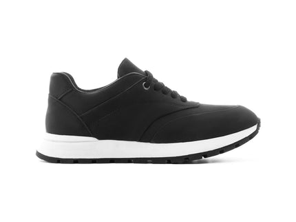 Black Sneaker White Sole