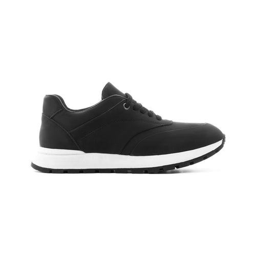 Black Sneaker White Sole
