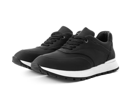 Black Sneaker White Sole