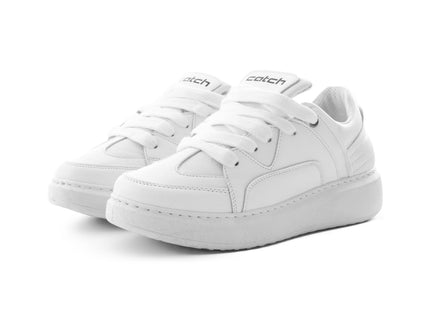 White Sneaker with Thick Sole