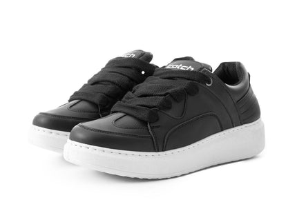 Black Sneakers with Thick Sole