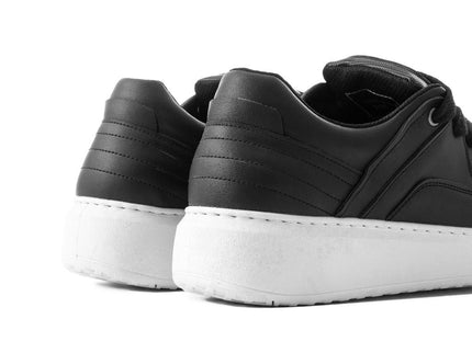 Black Sneakers with Thick Sole