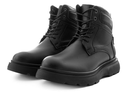 Leather boot in Black