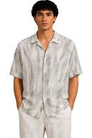 Abstract Brushstroke Box Fit Shirt