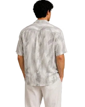 Abstract Brushstroke Box Fit Shirt