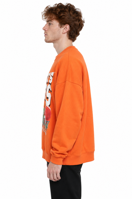 Orange Kansas City Chiefs Graphic Sweatshirt