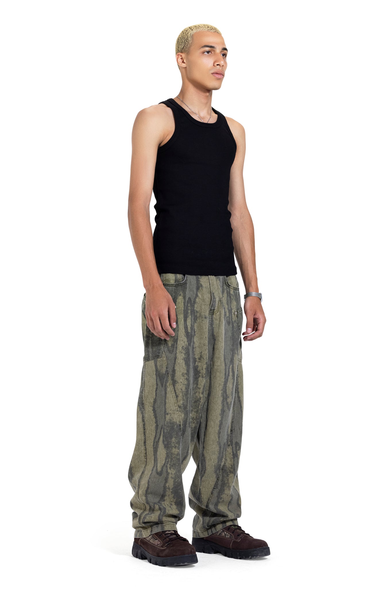 Baggy Fit Jeans Army