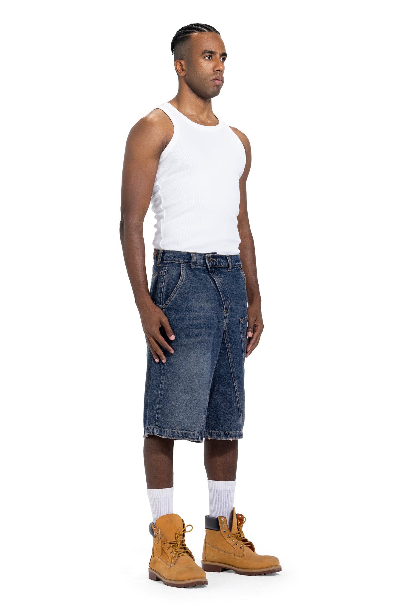 Baggy Short In Dark blue