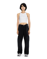 Distressed Wide Leg Denim Pants