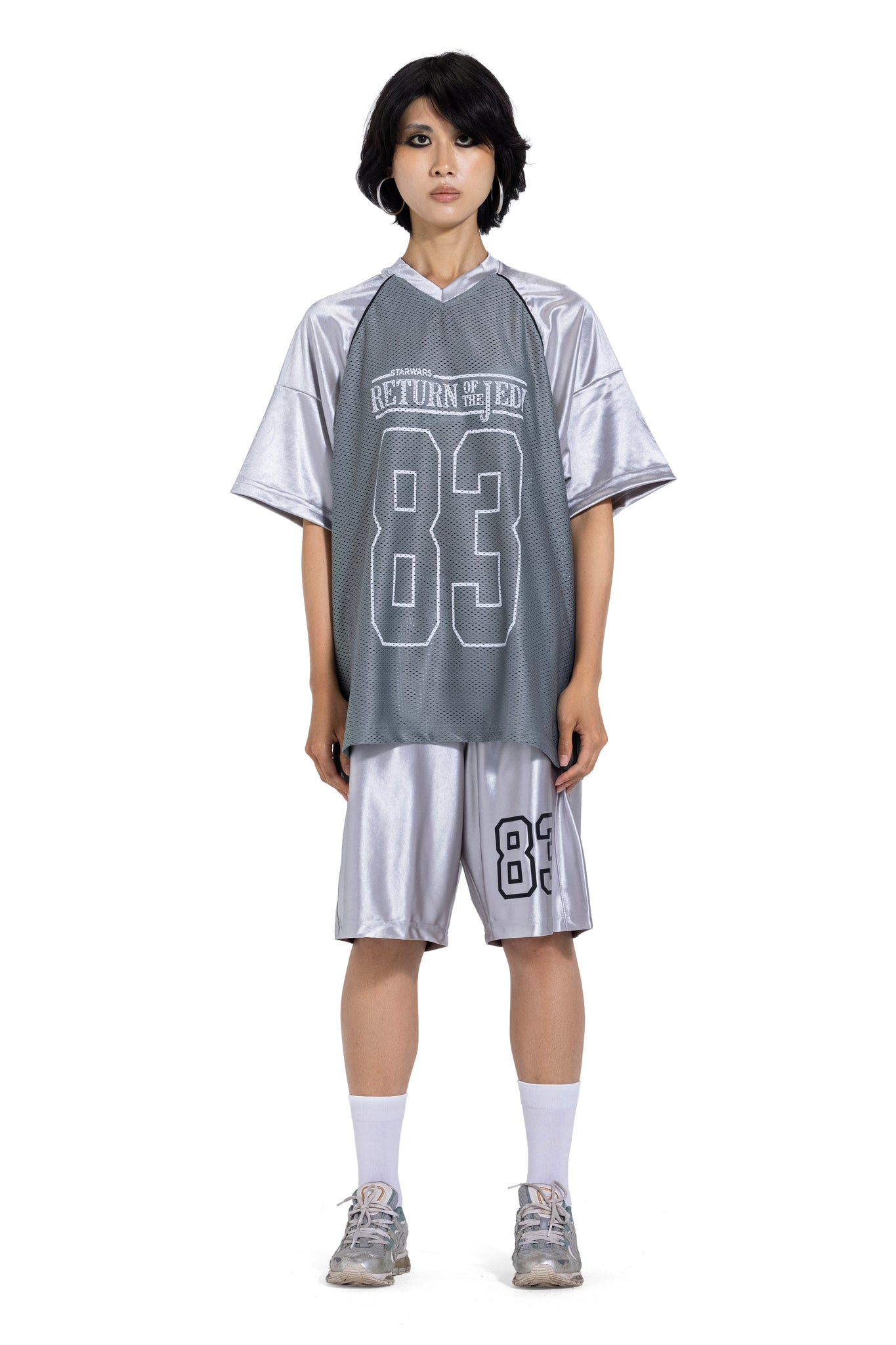 T-shirt 83 Catch In Grey