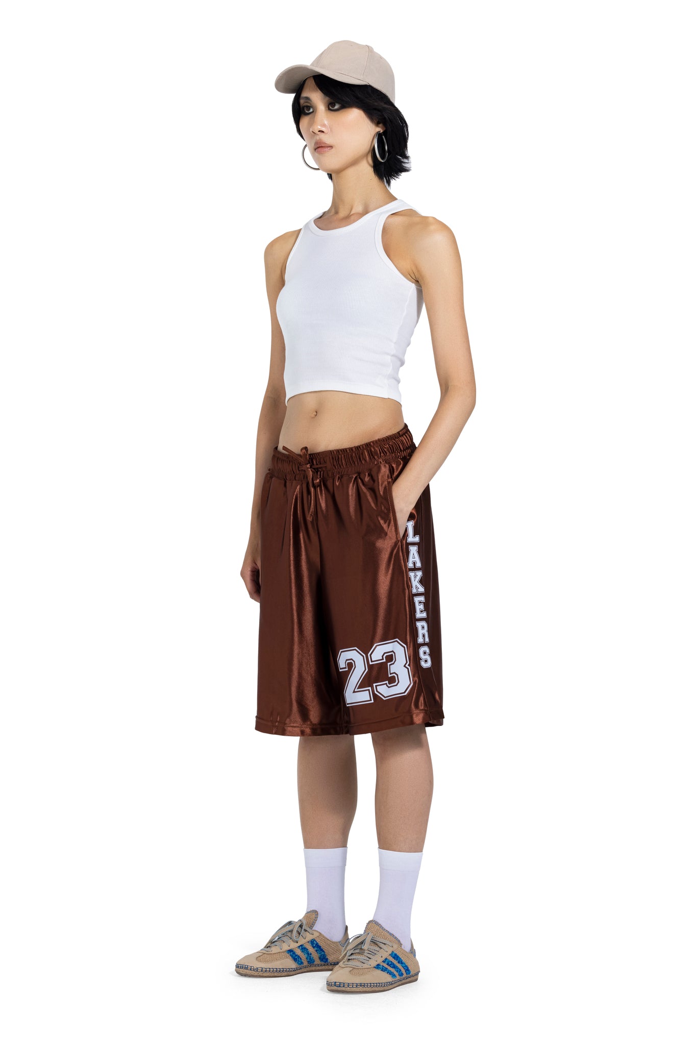 Short 23 Catch In Brown
