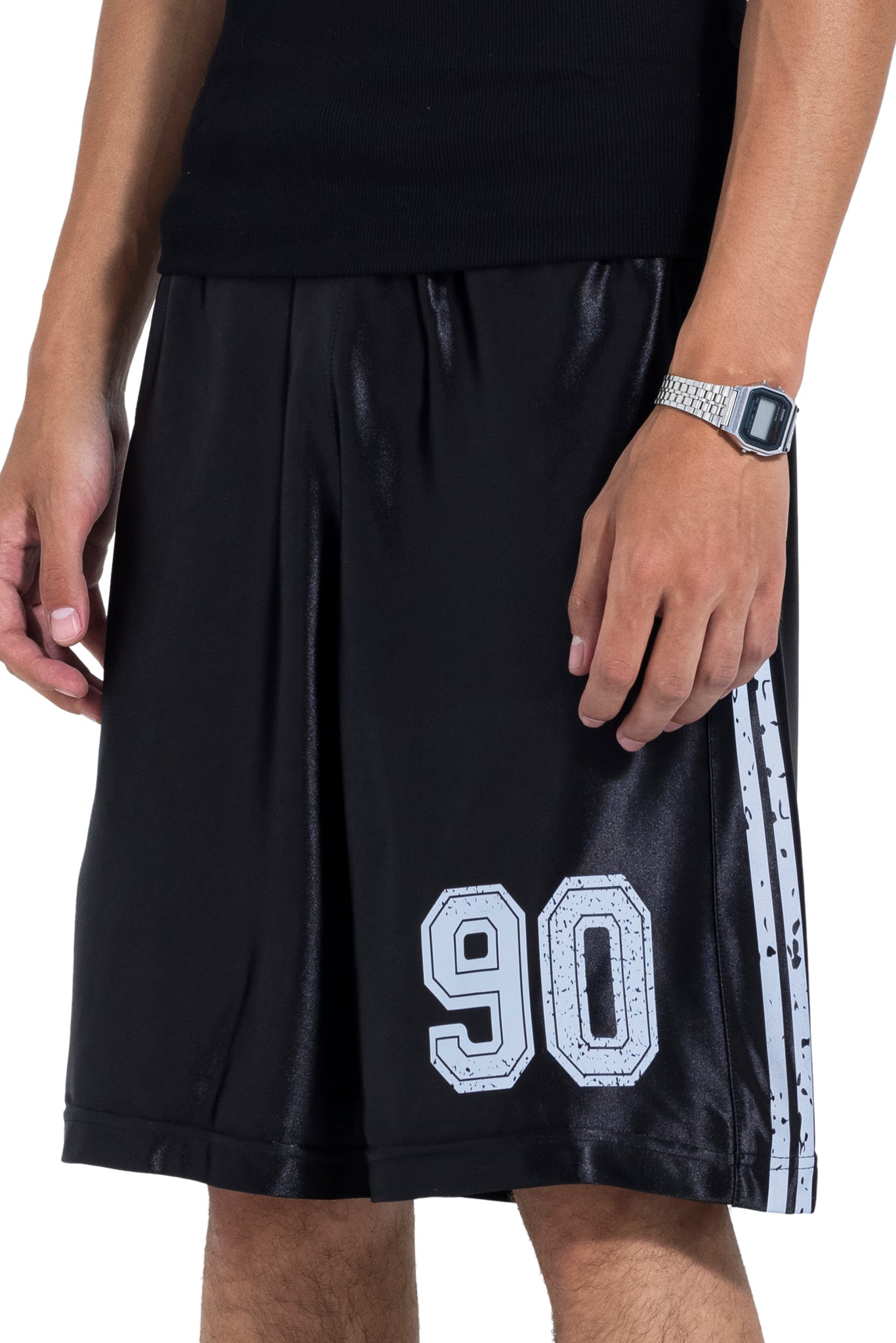 Short 90 Catch In Black