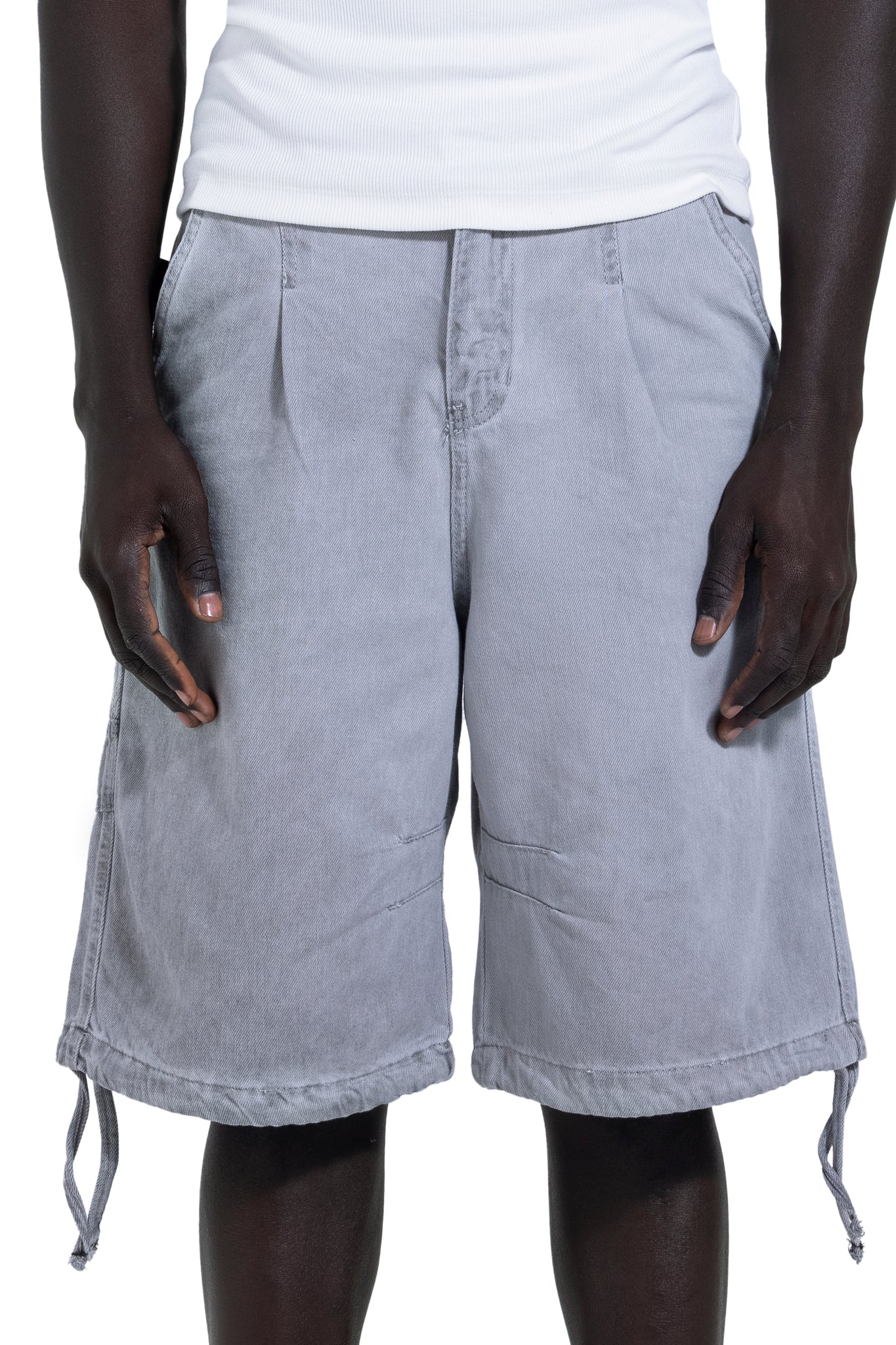 Short Catch In  Dark Wash