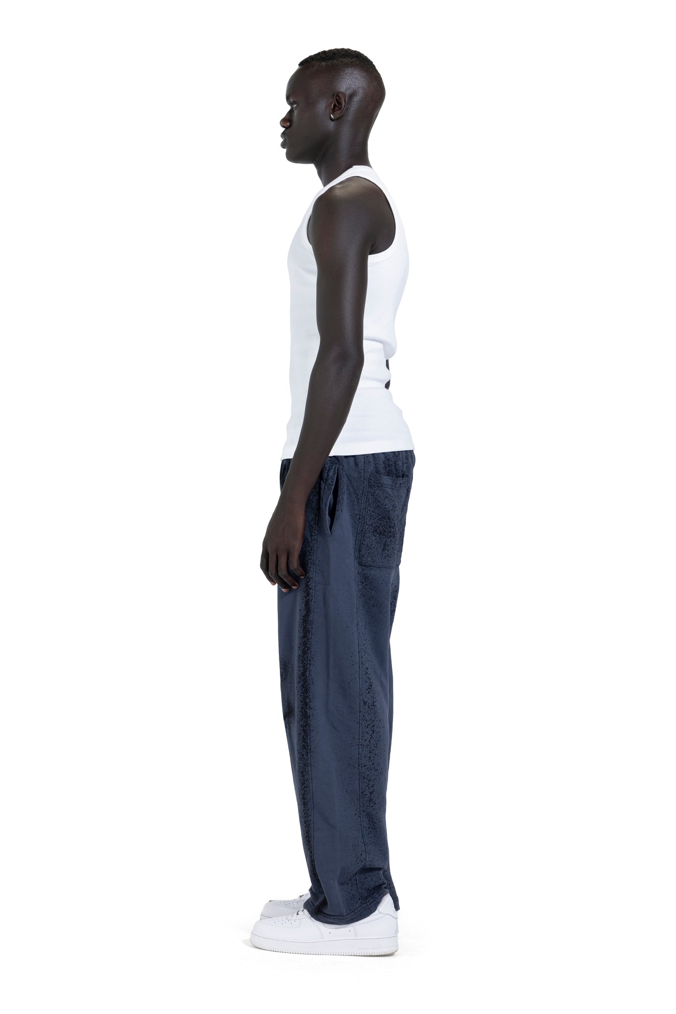 Washed Blue Sweatpant Catch