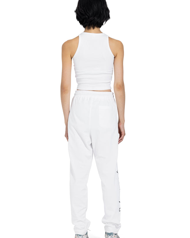 White Side Printed Jogger Pants