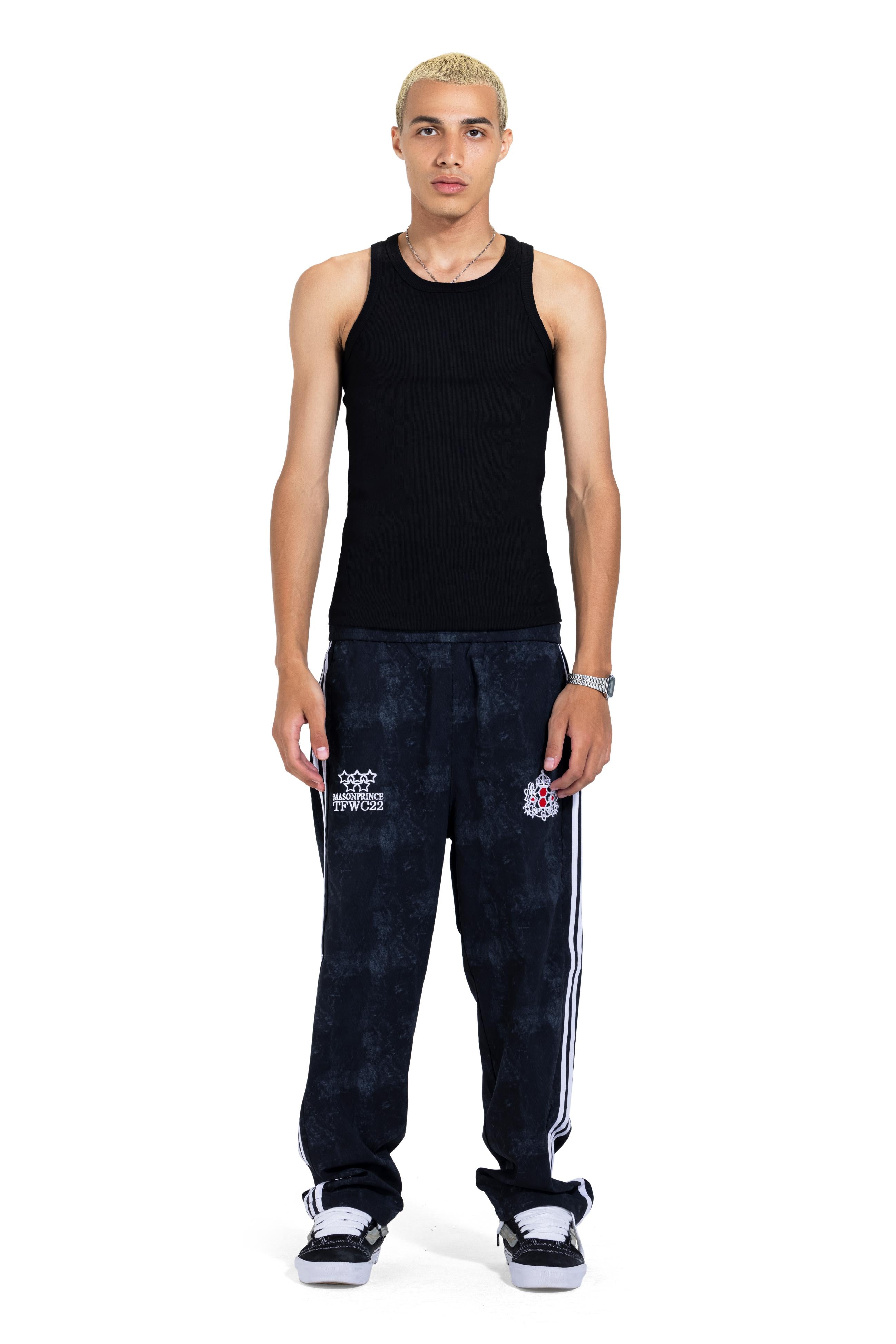 Graphic Side Stripe Track Pants