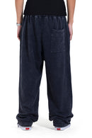 Printed Sweatpant In Dark Blue