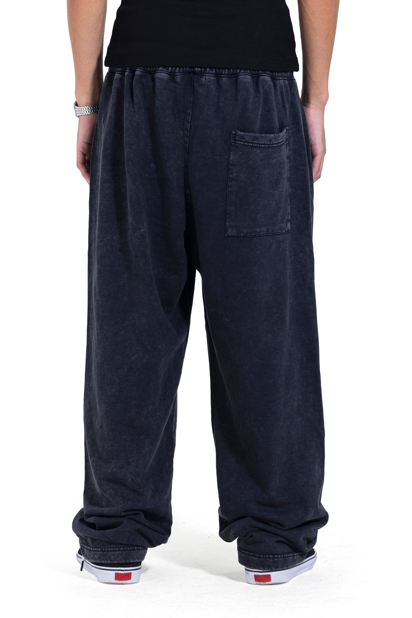 Printed Sweatpant In Dark Blue