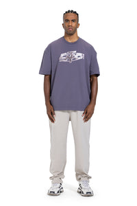 Printed T-shirt Catch In Grey