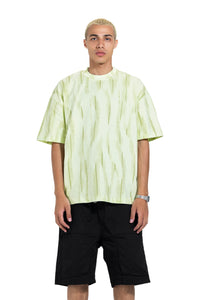 T-shirt Tie Die In Yellow