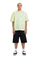 T-shirt Tie Die In Yellow