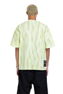T-shirt Tie Die In Yellow
