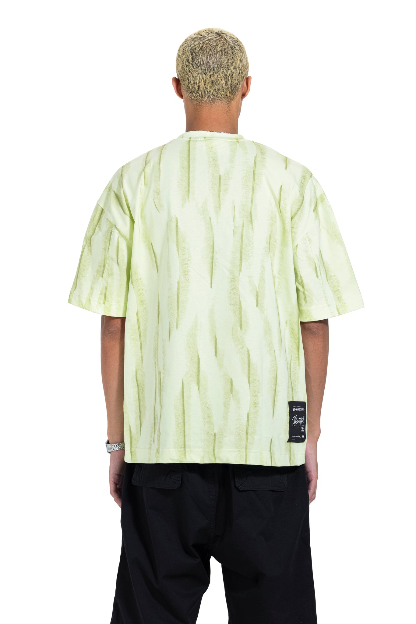 T-shirt Tie Die In Yellow
