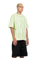 T-shirt Tie Die In Yellow