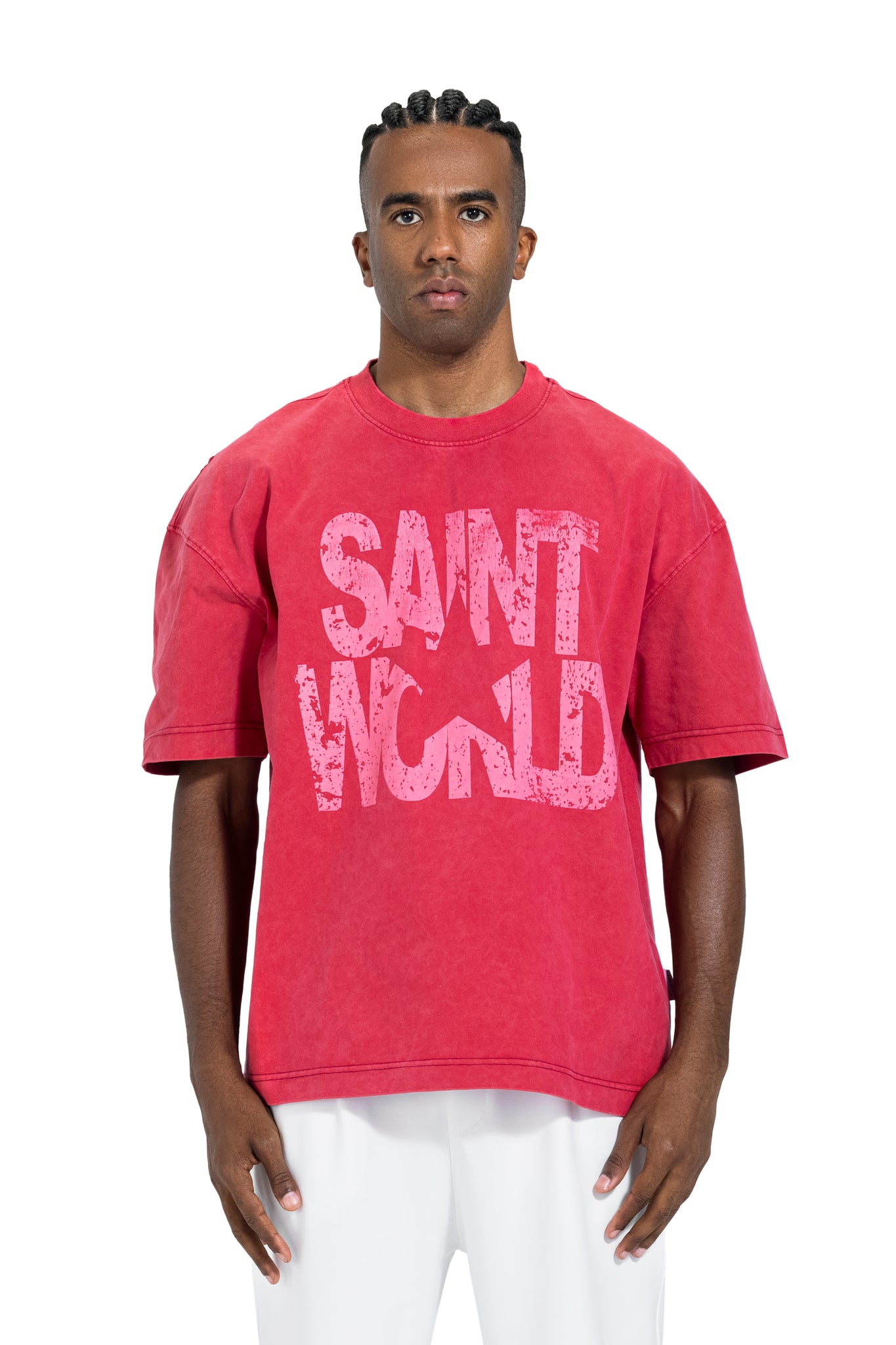 Printed T-shirt In Red