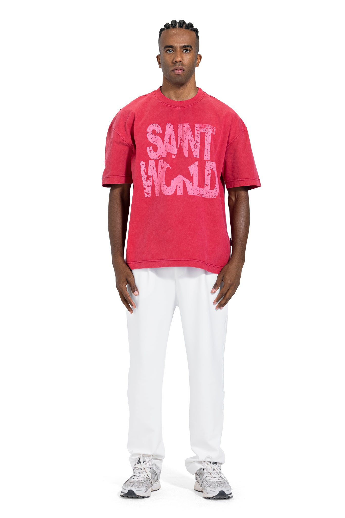 Printed T-shirt In Red